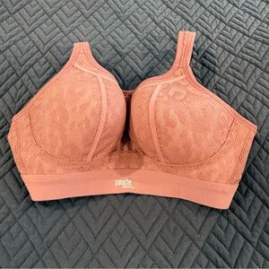 Panache Terracotta Lace Bra UK 32DD